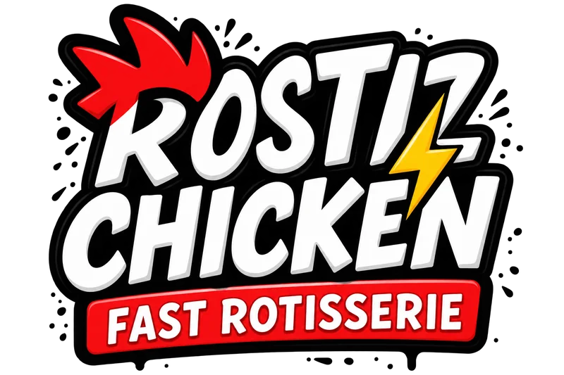 Rostiz Chicken Fast Rotisserie Logo